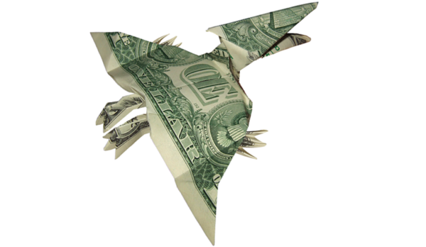 Small Origami Dinosaur