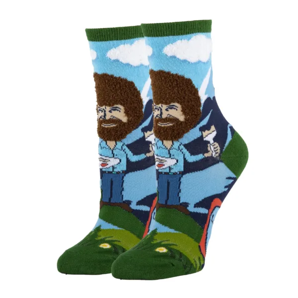 "Bob Ross" Socks