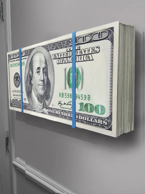 Large Funny Money Wall Mount