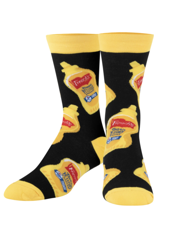 Odd Mustard Bottle Socks