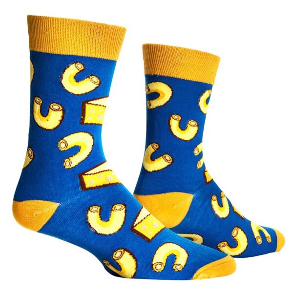 Funny Macaroni and Cheese Sock